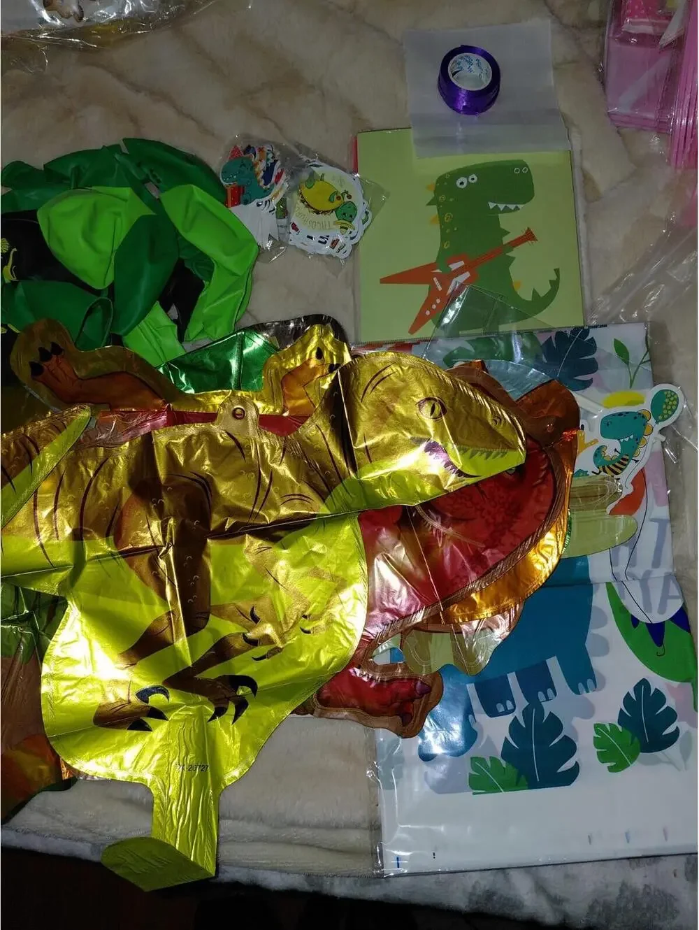 Dinosaur party supply pack birthday party